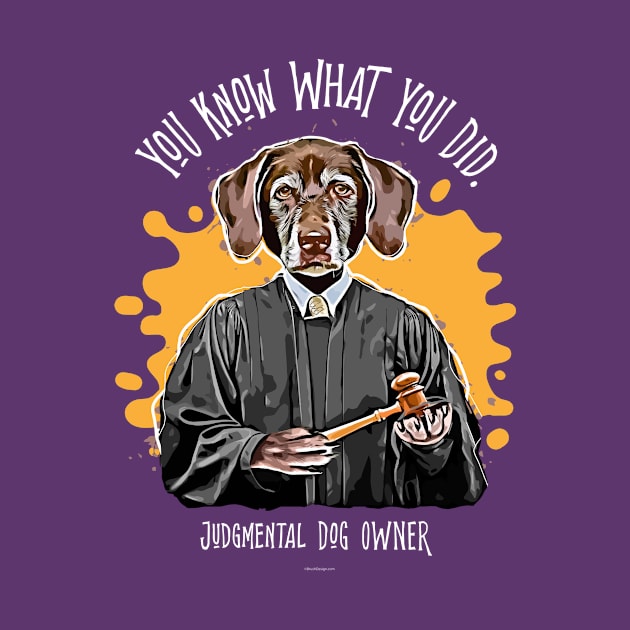 Judgmental Dog - Labrador funny silently judging pet by eBrushDesign