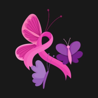 Pink Ribbon Breast Cancer T-Shirt