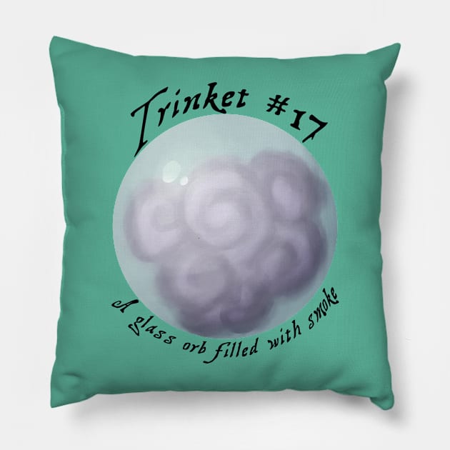 Trinket #17 Pillow by Blackmoonrose13