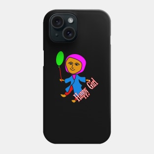 Happy Girl Phone Case