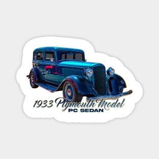 1933 Plymouth Model PC Sedan Magnet