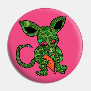 reptile rabbit for Easter Pin