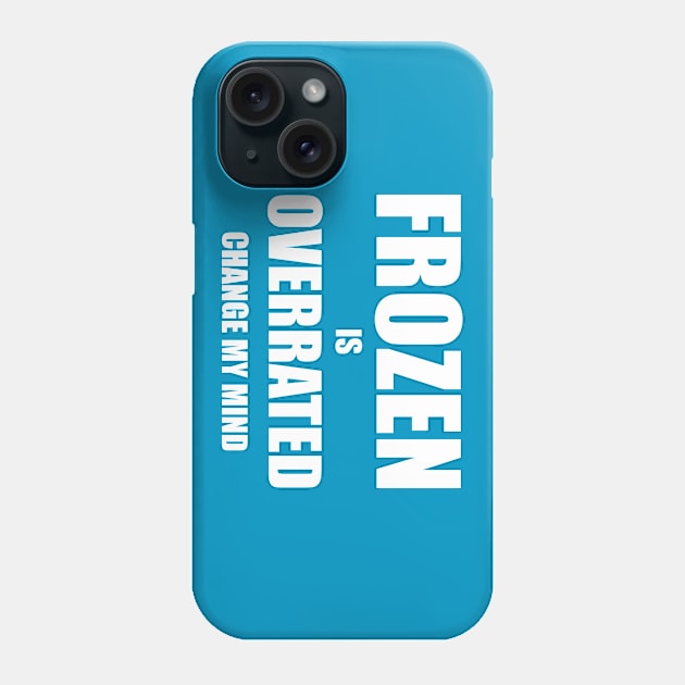 This movie is over rated Phone Case by old_school_designs