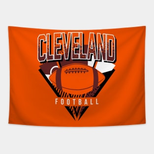 Cleveland Football Retro Gameday Tapestry