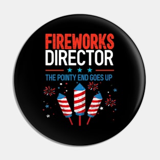 Fireworks director the pointy goes up Pin