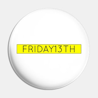 friday13th Pin