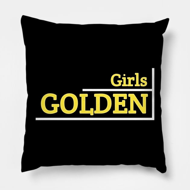 Golden girls Pillow by Menu.D