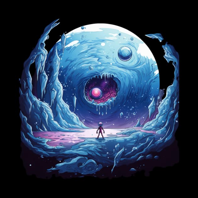 Frozen Planet by Cosmic Tees