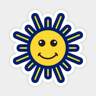 Ray the smiling sun Magnet