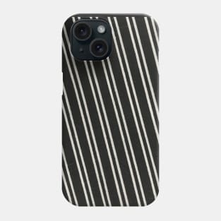 Black and white zebra stripes Phone Case