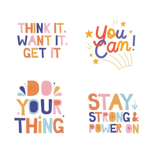 Motivational quotes pack by Faeblehoarder