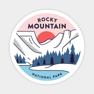 Rocky Mountain National Park Magnet