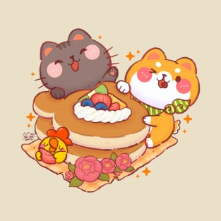 Cute Fruity Pancake T-Shirt