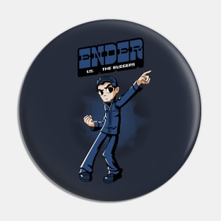 Ender vs. The Buggers Pin