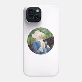 THE BEST KNITTING MOM EVER FINE ART VINTAGE STYLE MOTHER OLD TIMES Phone Case