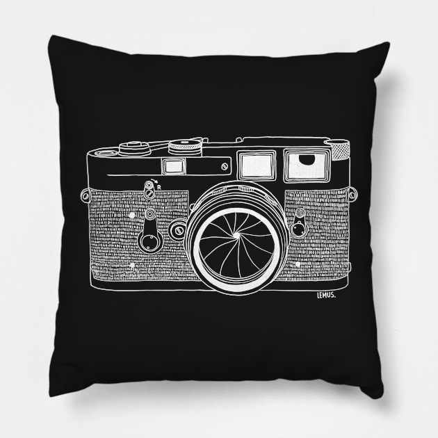 Leica M3 Pillow by christinelemus