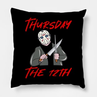 Thursday the 12th Pillow