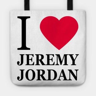 I love Jeremy Jordan Tote