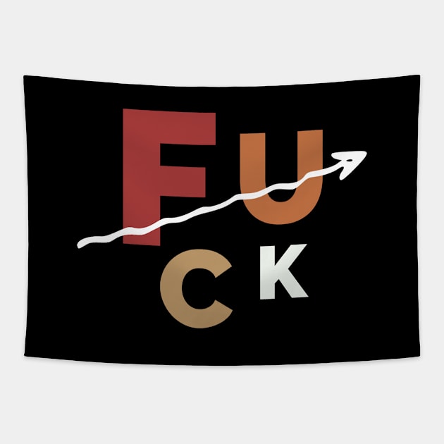 fuck typo Tapestry by toshicodesign