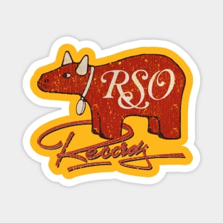 RSO Records 1973 Retro Magnet