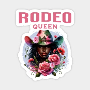 Cowgirl Rodeo Magnet