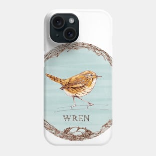 For the Birds - Wren Phone Case