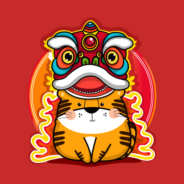 Chinese New Year Tiger by krisren28