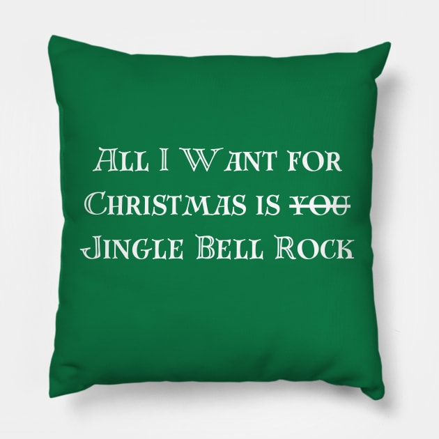 All I Want for Christmas Pillow by TurnerTees