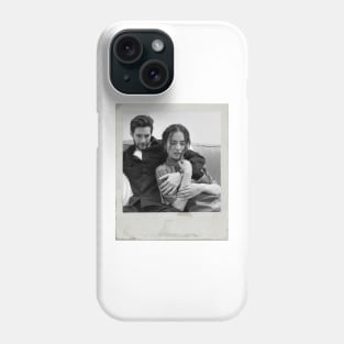 Darklina black & white Phone Case