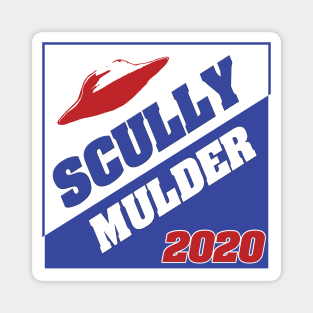 Scully - Mulder 2020 - Square Magnet