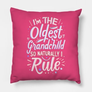 Oldest Grandchild Pillow