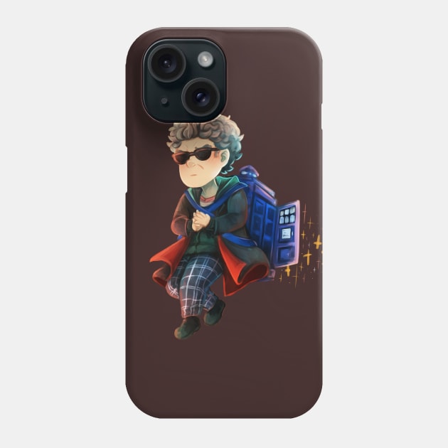 12 and a TARDIS backpack Phone Case by staypee