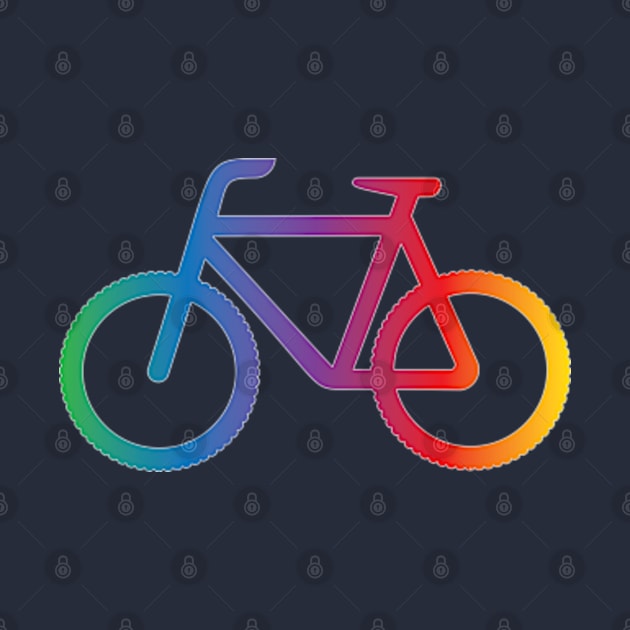 Rainbow Bike by hilariouslyserious