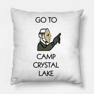 Go to Camp Krystal Lake Pillow