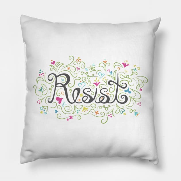 Resist. Pillow by sixhours