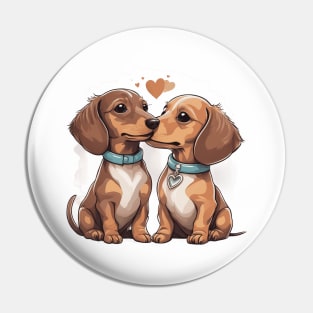 Miniature Dachshund Pin