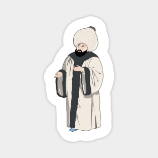 Ottoman Sufi Scholar (Mufti) Magnet