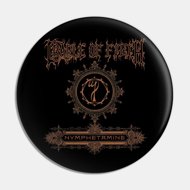 Cradle Of Filth Nymphetamine 2 Album Cover Pin by Visionary Canvas