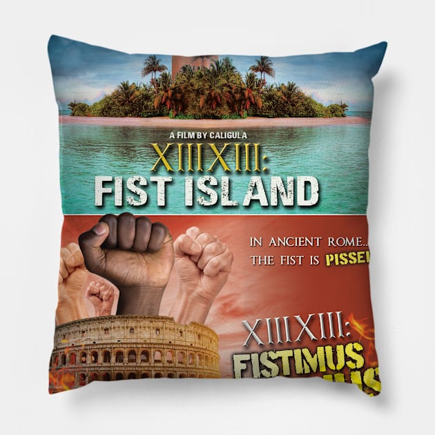 XIIIXIII - Two Movie Collection Pillow by BMOVIEMANIA