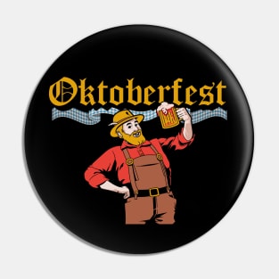 Oktoberfest Lederhosen Festival Pin