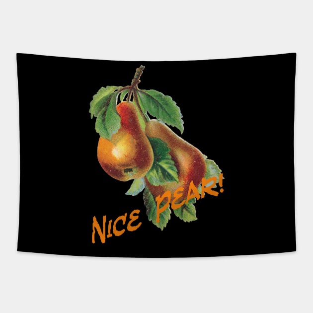 Nice Pear Tapestry by MichaelaGrove