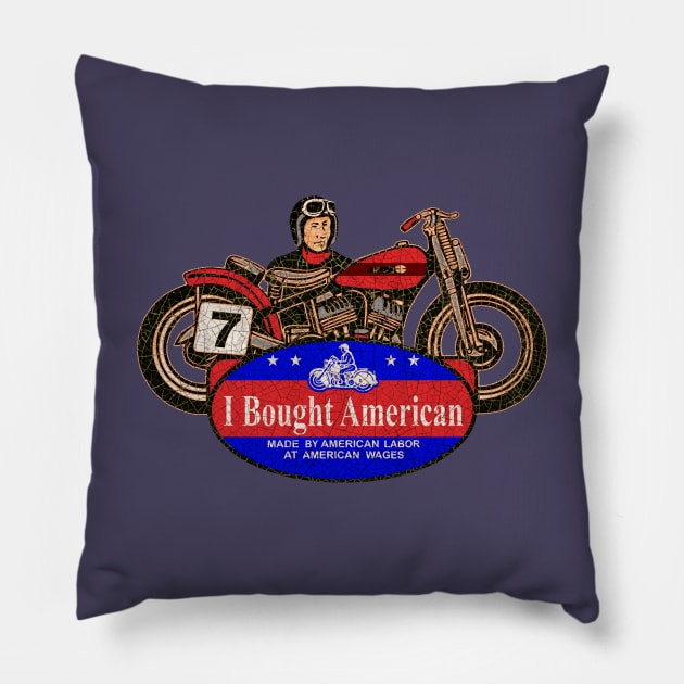 I bought  an American Motorcycle Pillow by Midcenturydave