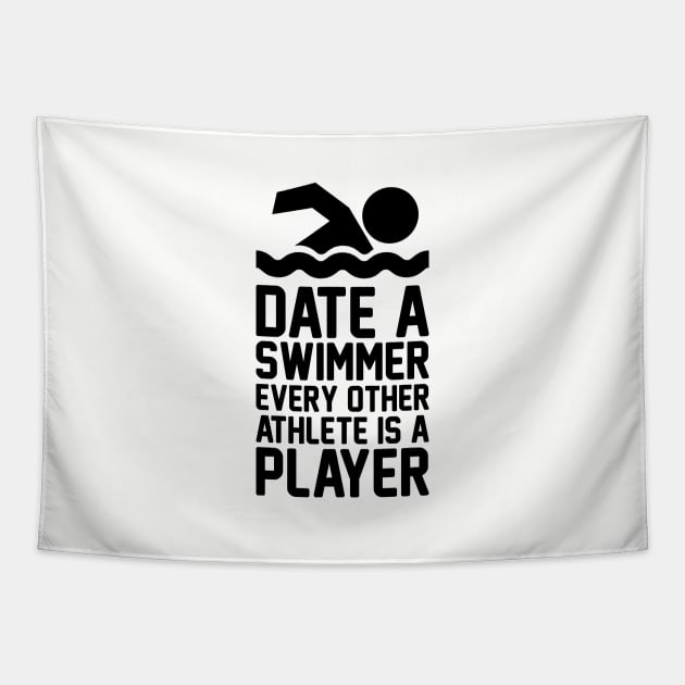 Date A Swimmer Tapestry by Venus Complete