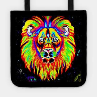 The Lion Dark Rainbow Tote