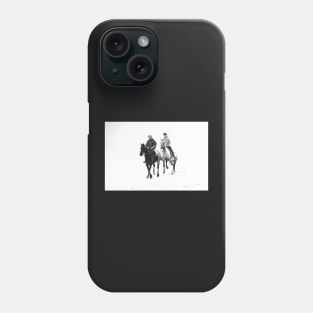 Riders on the Beach Phone Case