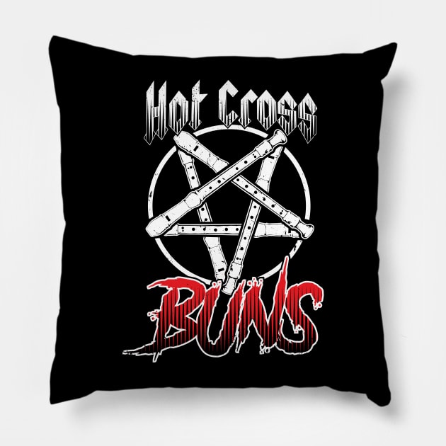 Hot Cross Buns Pillow by jfuqua