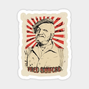 Fred Sanford 90s Retro Vintage Aesthetic Magnet