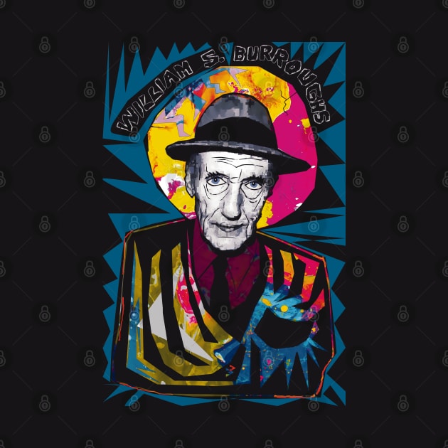 William S. Burroughs by Exile Kings 