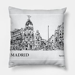 Madrid - Spain Pillow