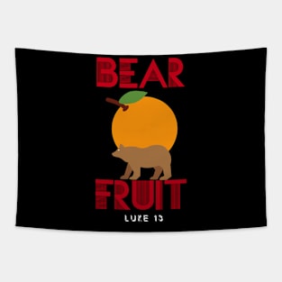 Bear Fruit Christian Verse Tapestry